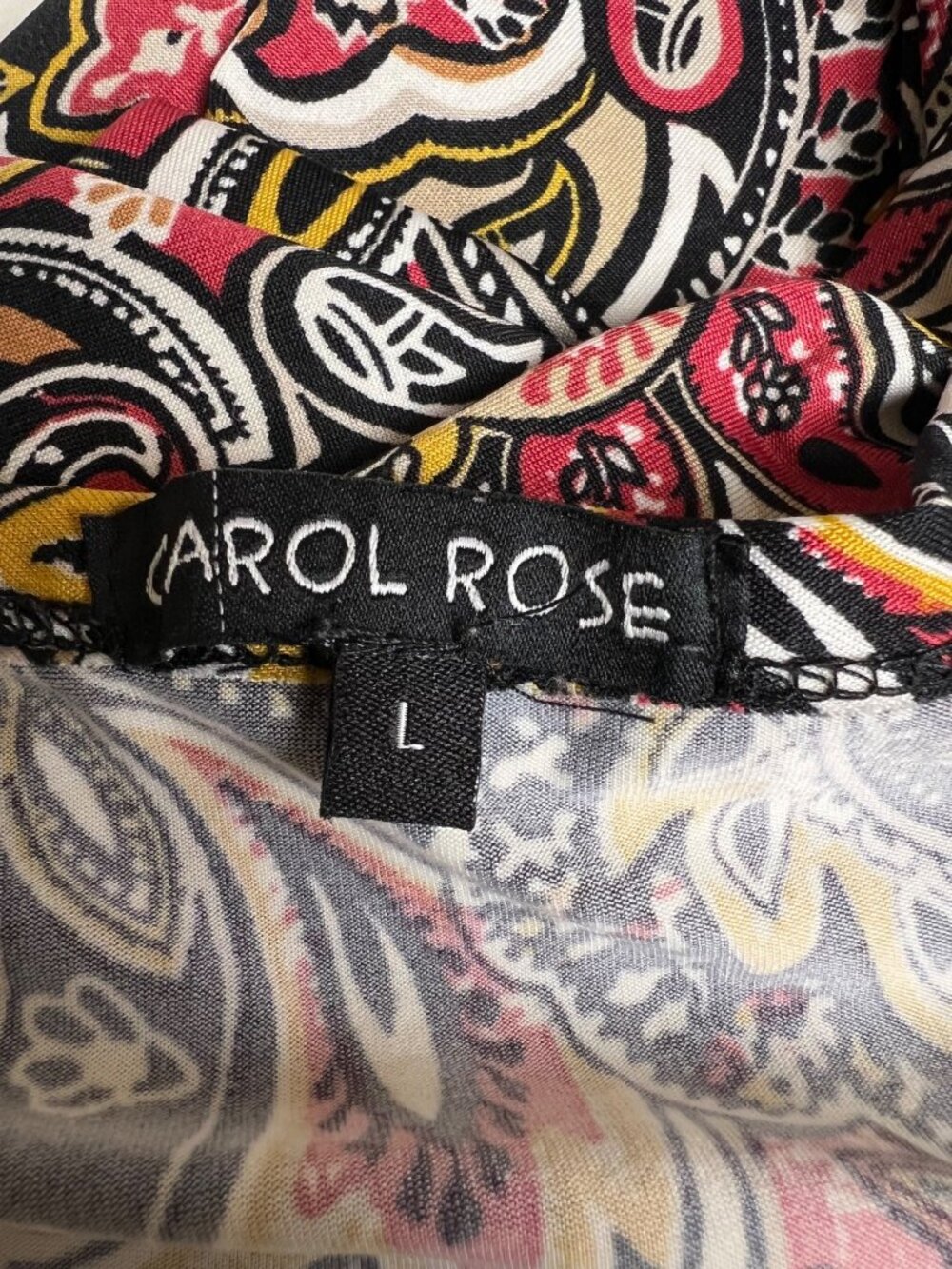 Carol Rose Floral Paisley Dress - Picture 8 of 9